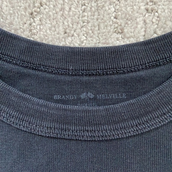 •Brandy Melville •One size •Black graphic tee - Picture 3 of 3